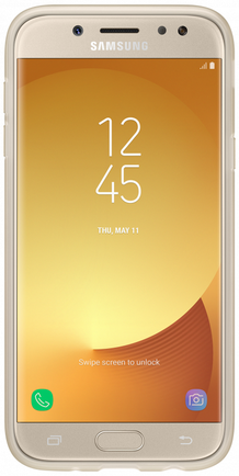 Клип-кейс Samsung Jelly Cover J3 (2017) Gold
