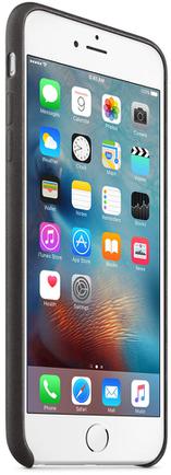 Клип-кейс Apple Leather Case для iPhone  6/6s Plus Black
