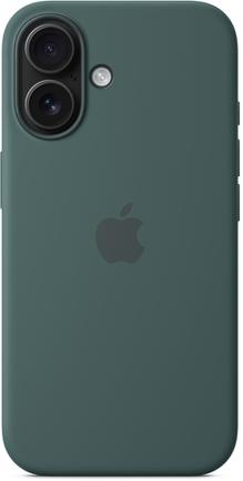Клип-кейс Apple Silicone Case with MagSafe для Apple iPhone 16 Lake Green