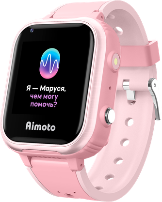 Изображение Умные часы Aimoto IQ 4G Розовые