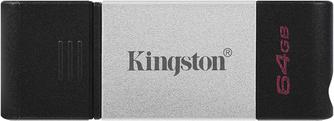 USB-накопитель Kingston DataTraveler 80 64GB Silver