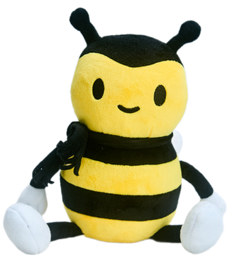 Изображение товара Мягкая игрушка Пчела Базя 20 см безопасная и мягкая для детей