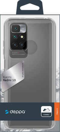 Клип-кейс Deppa Gel Color для Xiaomi Redmi 10 Transparent