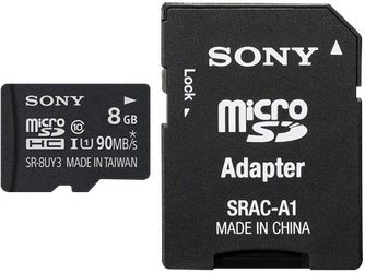 Карта памяти Sony microSD Class 10 8GB
