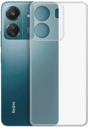 Клип-кейс Krutoff Clear Case для Xiaomi Redmi 13C/POCO C65 Transparent