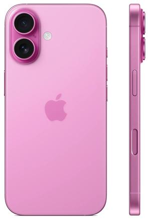 Смартфон Apple iPhone 16 128GB Pink (Nano+eSIM)