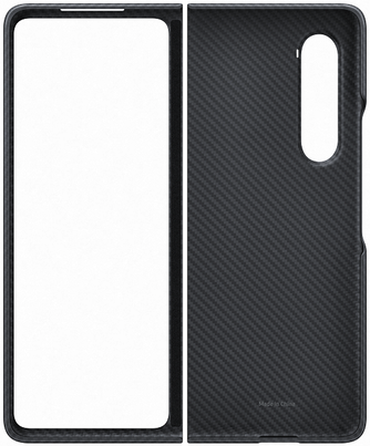 Клип-кейс Samsung Aramid Cover Z Fold3 Black