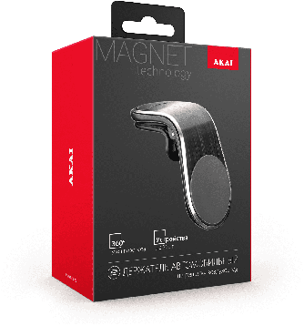 Автомобильный держатель магнитный Akai PM-529MV Black