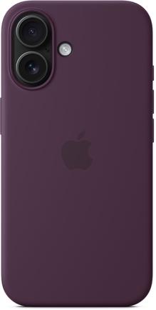 Клип-кейс Apple Silicone Case with MagSafe для Apple iPhone 16 Plum