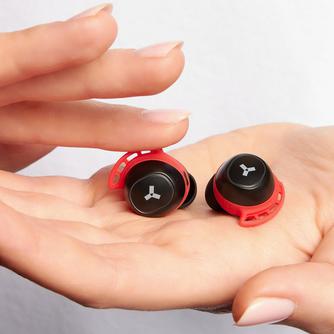 Наушники Accesstyle Fiesta TWS Black/Red