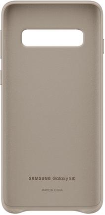 Клип-кейс Samsung Leather Cover S10 Gray