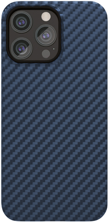 Клип-кейс VLP Kevlar Case с MagSafe для Apple iPhone 15 Pro тёмно-синий