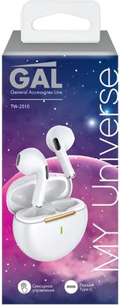 Наушники Gal TW-2010 White