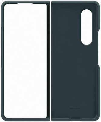 Клип-кейс Samsung Silicone Cover Z Fold3 Green