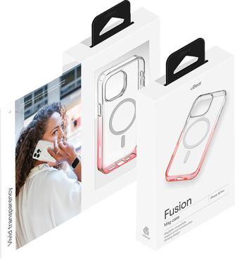 Клип-кейс uBear Fusion Mag Case для Apple iPhone 16 Pro Pink