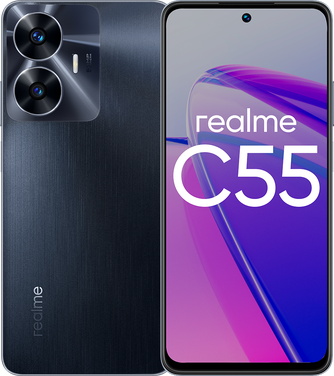 Смартфон realme C55 6/128GB Чёрный
