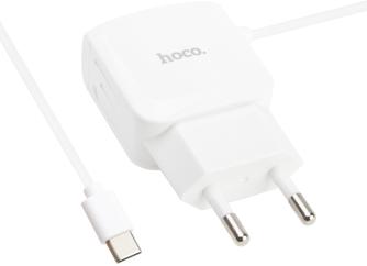 Зарядное устройство Hoco C59A USB-C White