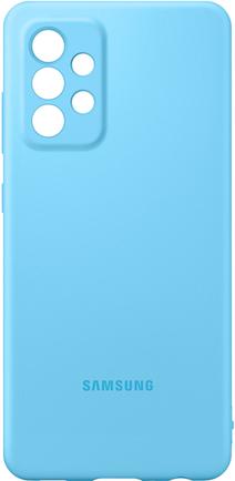 Клип-кейс Samsung Silicone Cover A52 Blue