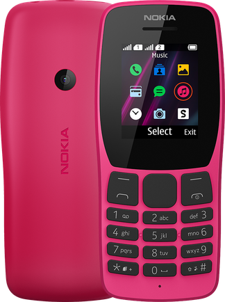 Мобильный телефон Nokia 110 Dual SIM TA-1192 Pink