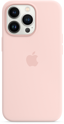 Клип-кейс Apple Silicone Case with MagSafe для iPhone 13 Pro «Розовый мел»
