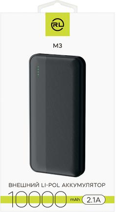 Портативное зарядное устройство Red Line M3 10000mAh Black