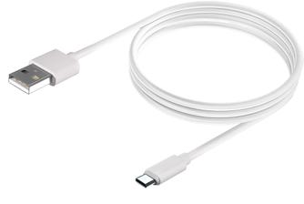 Кабель BoraSCO USB to USB-C 1m White
