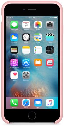 Клип-кейс Apple Silicone Case для iPhone 6/6s Plus Pink