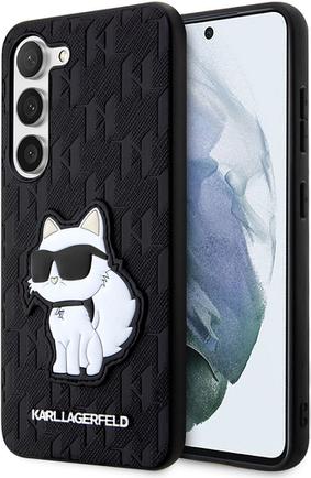 Клип-кейс Karl Lagerfeld Monogram NFT Choupette для Samsung Galaxy S23 Black