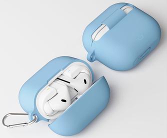 Чехол VLP Charm Case для Samsung Galaxy Buds 3/3 Pro Голубой
