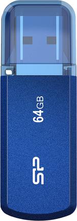 USB-накопитель Silicon Power Helios 202 64GB Blue