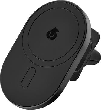 Автомобильный держатель uBear Go-Power 3.5-7" c беспроводной зарядкой Black
