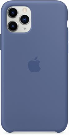 Клип-кейс Apple Silicone Case для iPhone 11 Pro «Синий лён»
