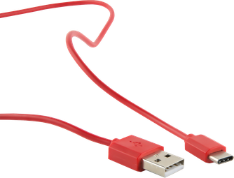 Кабель Red Line USB to USB Type-C 1m Red