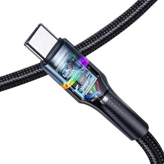 Кабель Usams US-SJ536 U76 USB to USB-C 1.2m Black