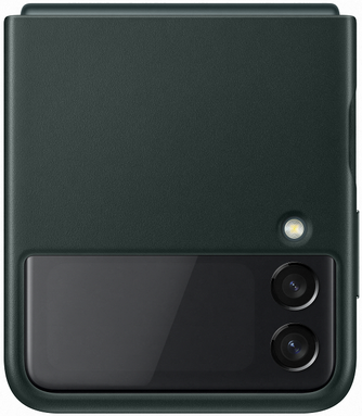 Клип-кейс Samsung Leather Cover Z Flip3 Green