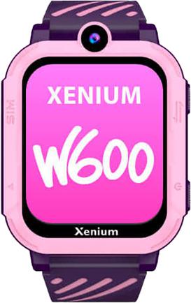 Изображение товара Умные часы Xenium W600 LTE Pink с 4G и Wi-Fi
