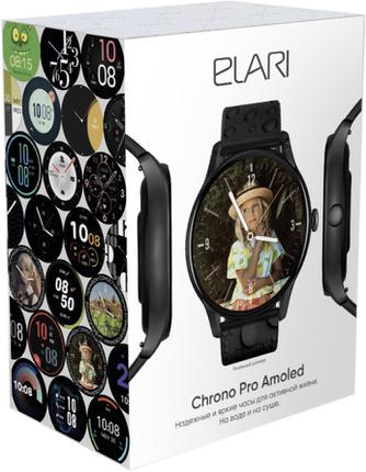 Умные часы Elari Chrono Pro Black