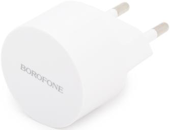 Зарядное устройство Borofone BA23A microUSB White
