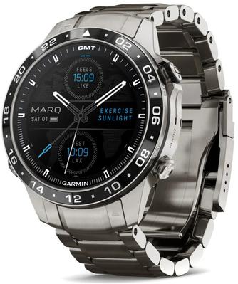 Умные часы Garmin Marq Aviator (Gen 2) 46mm Silver