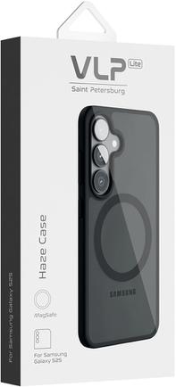 Клип-кейс VLP Lite Haze Case с MagSafe для Samsung Galaxy S25 Black
