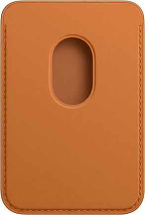 Чехол-бумажник Apple Leather Wallet with MagSafe для iPhone 12/13 «Золотистая охра»