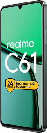 Смартфон realme C61 6/128GB Зелёный