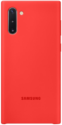 Клип-кейс Samsung Silicone Cover Note 10 Red