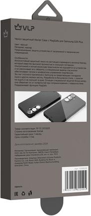 Клип-кейс VLP Kevlar Case с MagSafe для Samsung Galaxy S25+ Black