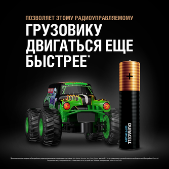 Батарейки Duracell Optimum AAA (LR03) 1.5 V (4 шт)