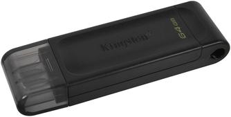 USB-накопитель Kingston DataTraveler 70 64GB Black