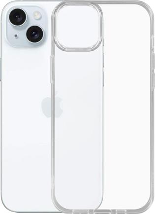 Клип-кейс Krutoff Clear Case для Apple iPhone 15 Plus Transparent