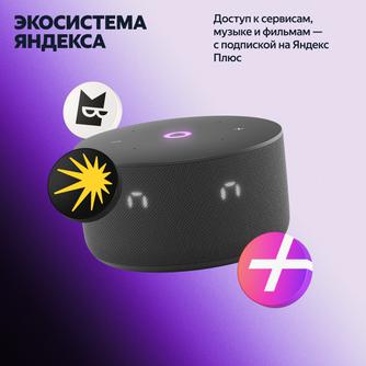 Умная колонка Яндекс Станция Мини 3 «Чёрный»