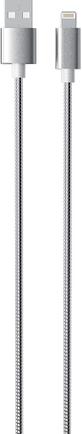 Кабель Red Line USB to Apple Lightning 1.2m Silver