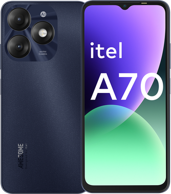 Смартфон Itel A70 3/128 Black